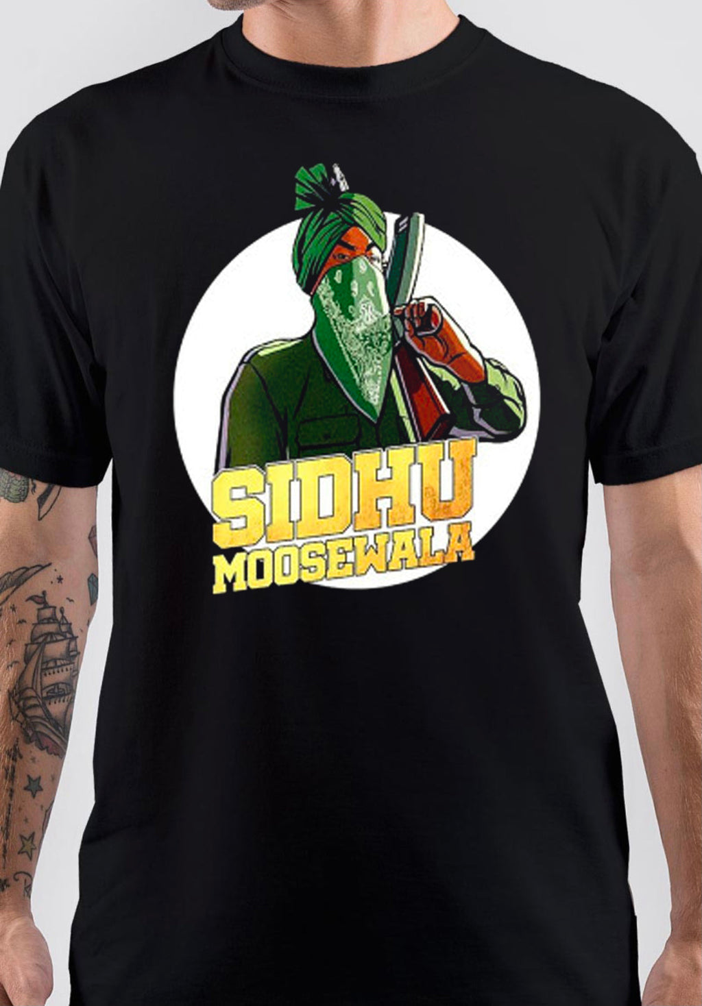 Sidhu Moose Wala Art T-Shirt Style002 Hoodie, Sweatshirt | CoreVibeTees.com