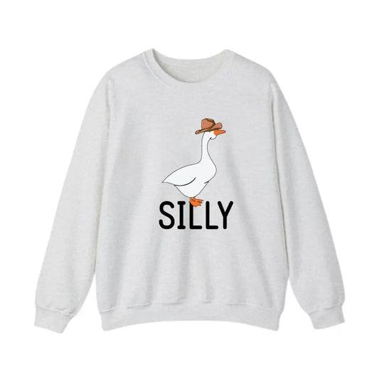 Silly Goose Sweatshirt, Silly Goose University Shirt, Funny Hoodie  For Her, Gift For Her, Menswear Underwear