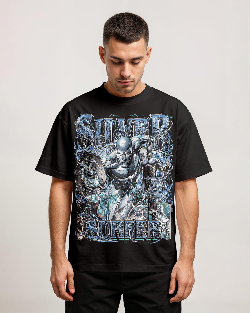 SILVER SURFER HEAVYWEIGHT TEE Hoodie, Sweatshirt | CoreVibeTees.com (Image 4)