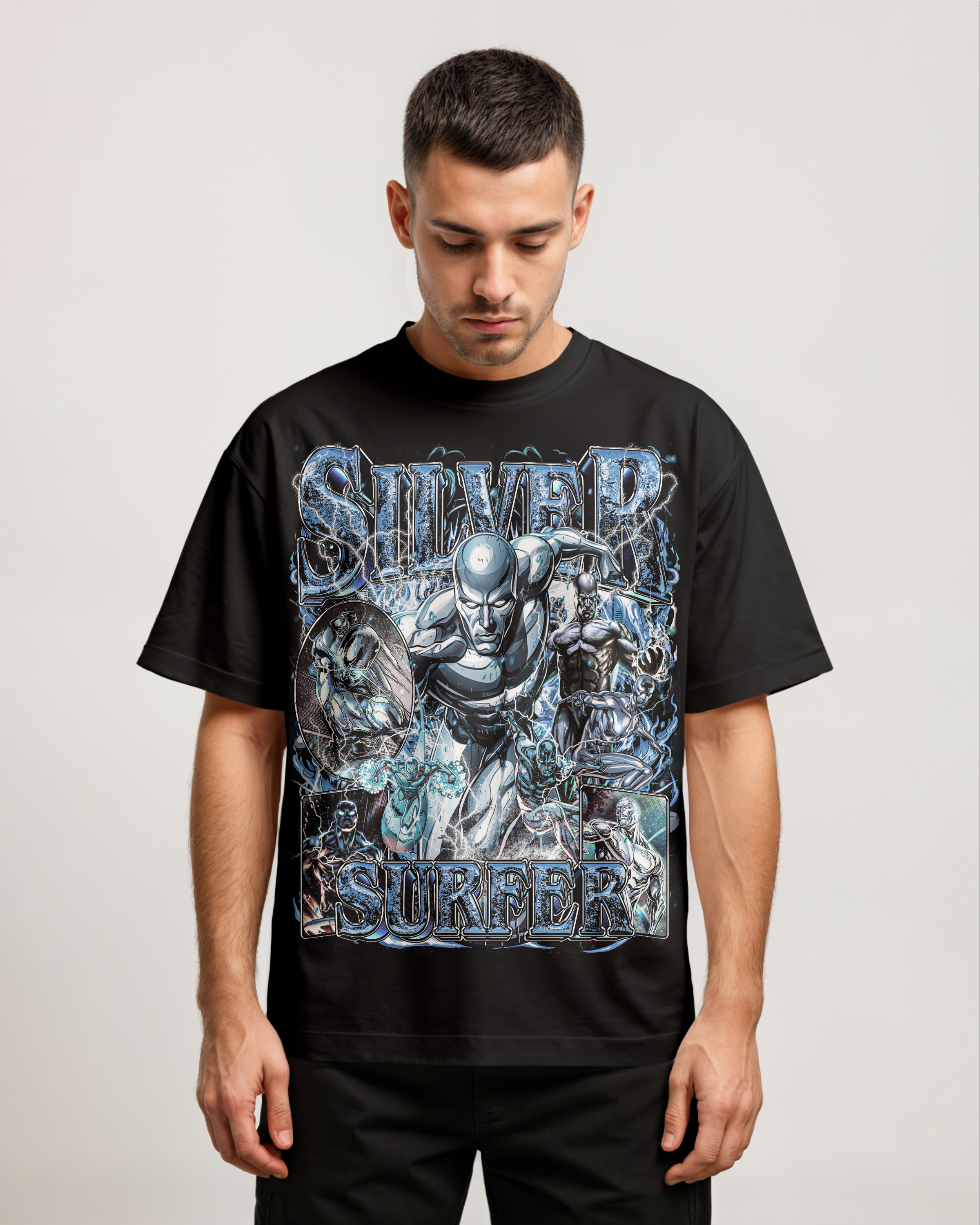 SILVER SURFER HEAVYWEIGHT TEE Hoodie, Sweatshirt | CoreVibeTees.com (Image 4)