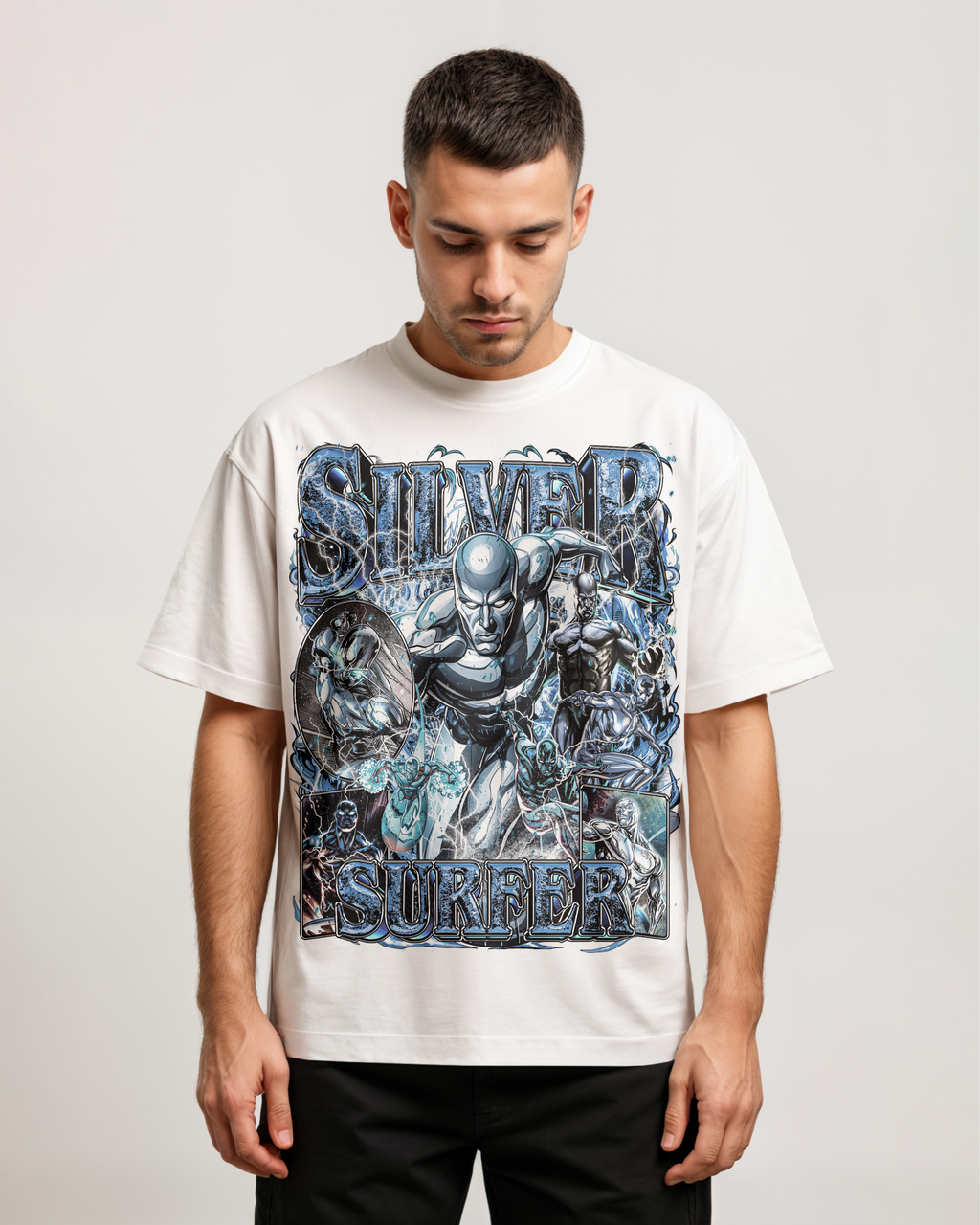 SILVER SURFER HEAVYWEIGHT TEE Hoodie, Sweatshirt | CoreVibeTees.com (Image 3)