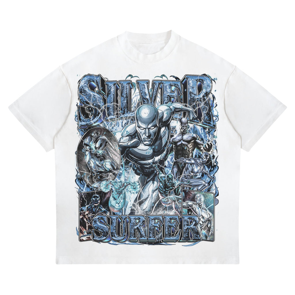 SILVER SURFER HEAVYWEIGHT TEE Hoodie, Sweatshirt | CoreVibeTees.com (Image 1)