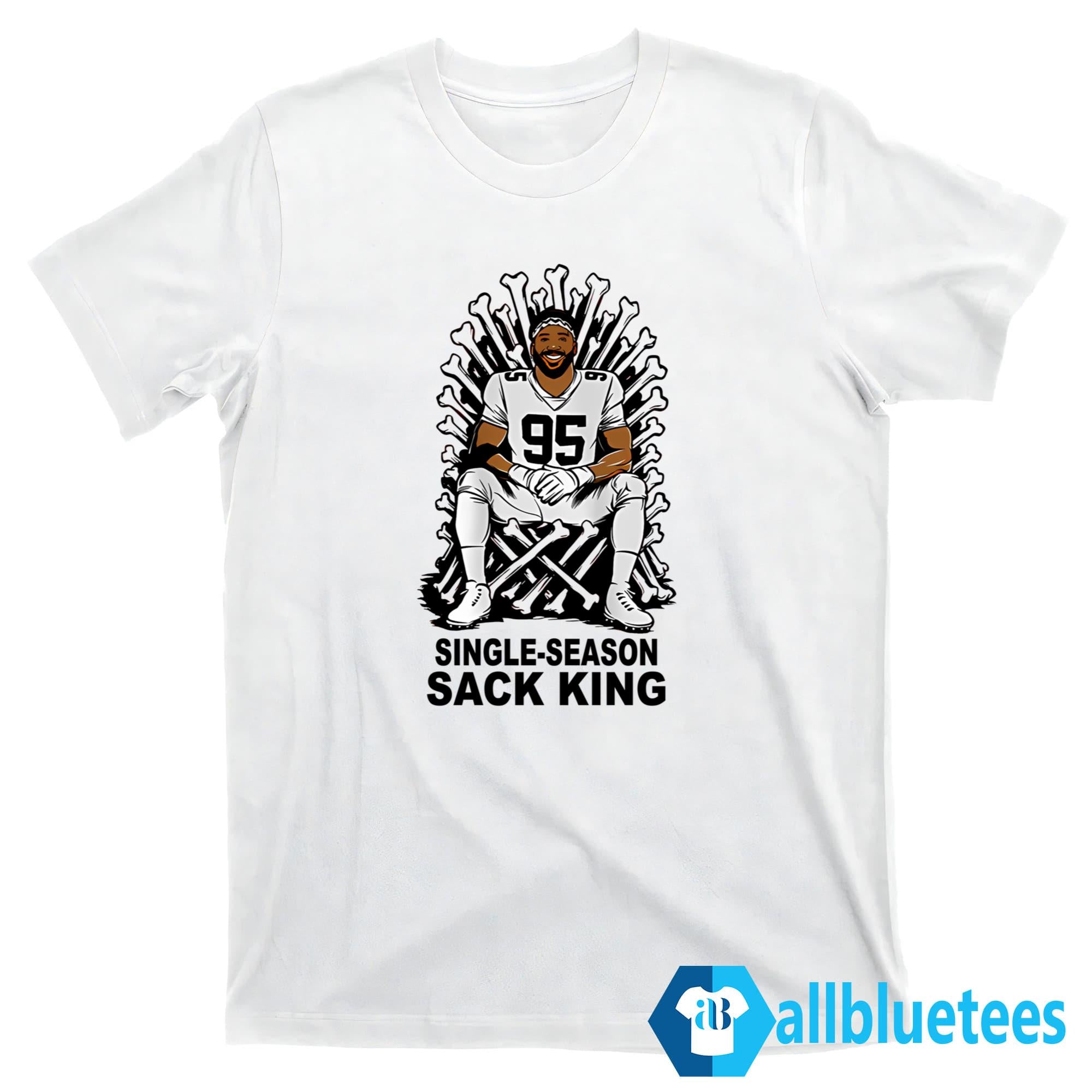 Myles Garrett Single-Season Sack King Shirt