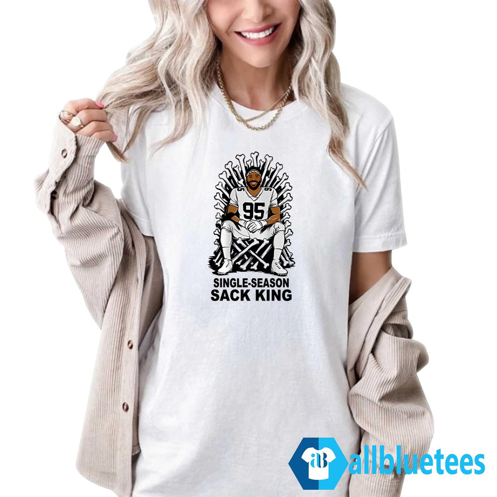 Myles Garrett Single-Season Sack King Shirt