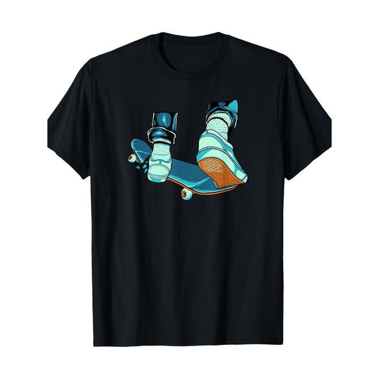 Skateboarder - Skateboarder T-shirt 100% cotton T-shirt Made in USA
