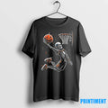 Skeleton Basketball Player Men Boys Scary For Halloween Tshirts Sweater