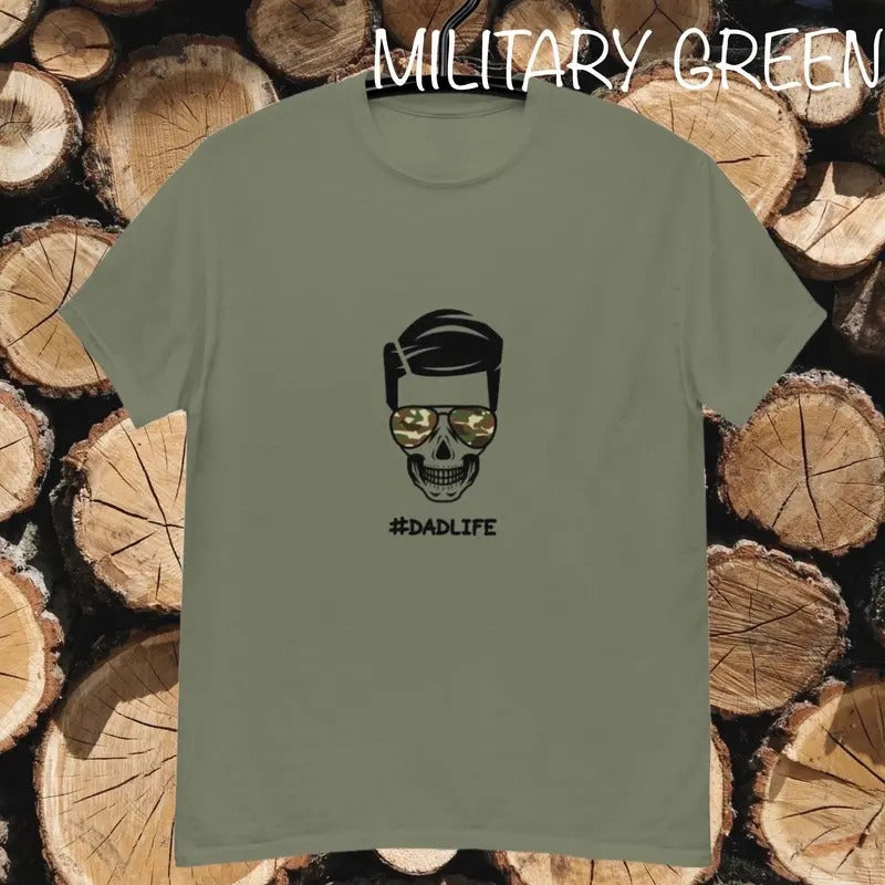 Skeleton Dad T-shirt Military Dad Skull Funny Skull Shirt  sweater and hoodie