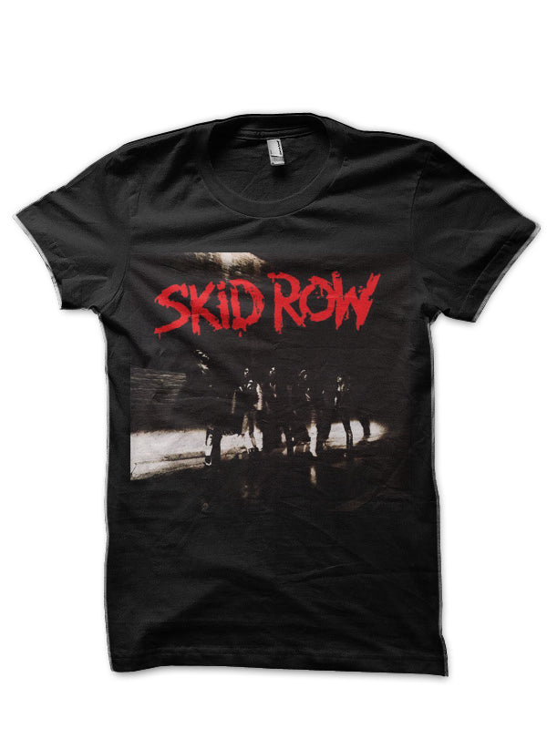 Skid Row Black T-Shirt Style012 Hoodie, Sweatshirt | CoreVibeTees.com