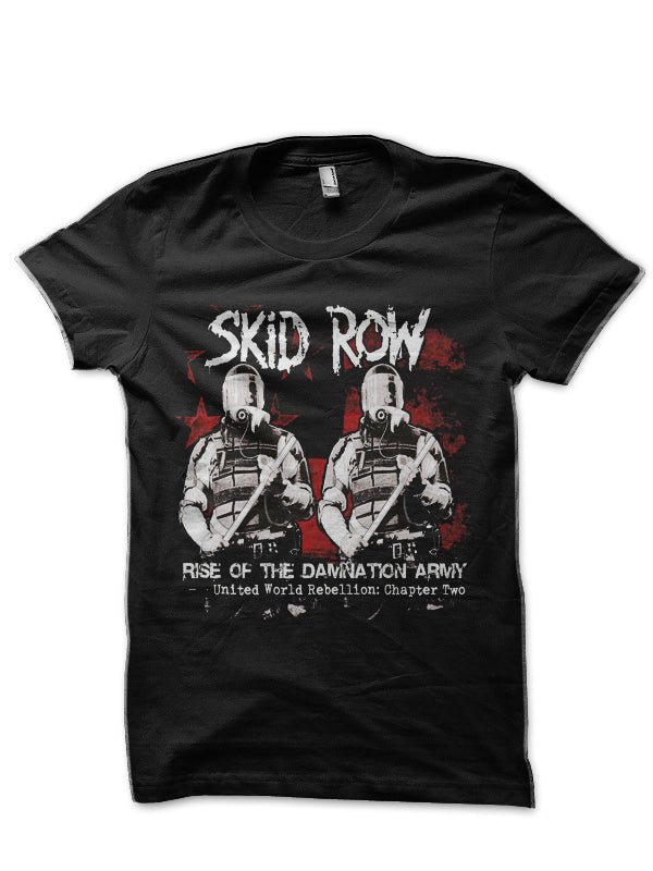 Skid Row Black T-Shirt Style007 Hoodie, Sweatshirt | CoreVibeTees.com