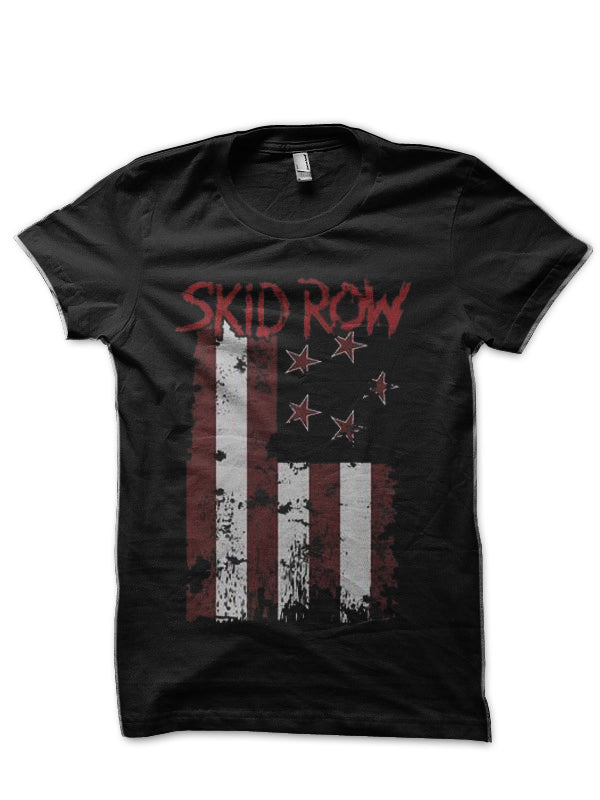 Skid Row Black T-Shirt Style006 Hoodie, Sweatshirt | CoreVibeTees.com
