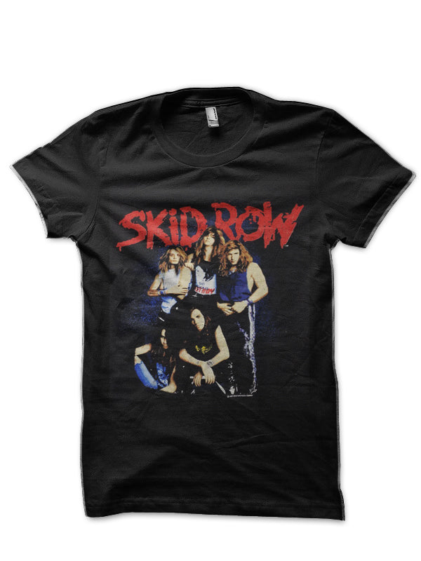 Skid Row Black T-Shirt Style009 Hoodie, Sweatshirt | CoreVibeTees.com