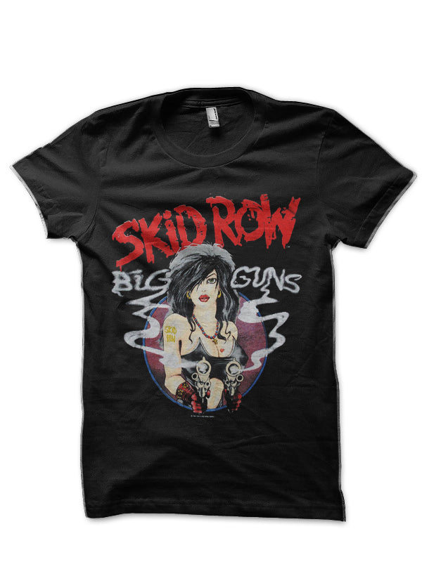 Skid Row Black T-Shirt Style008 Hoodie, Sweatshirt | CoreVibeTees.com