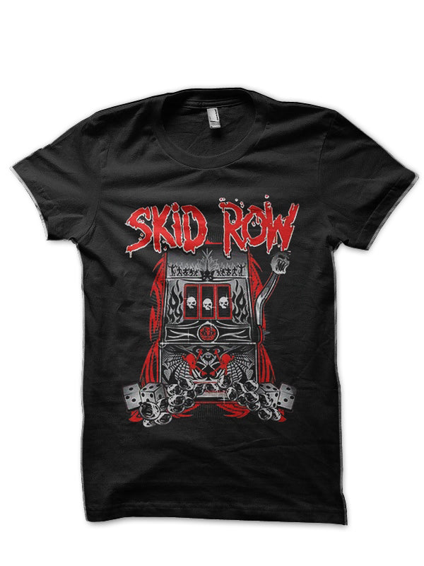 Skid Row Black T-Shirt Style004 Hoodie, Sweatshirt | CoreVibeTees.com