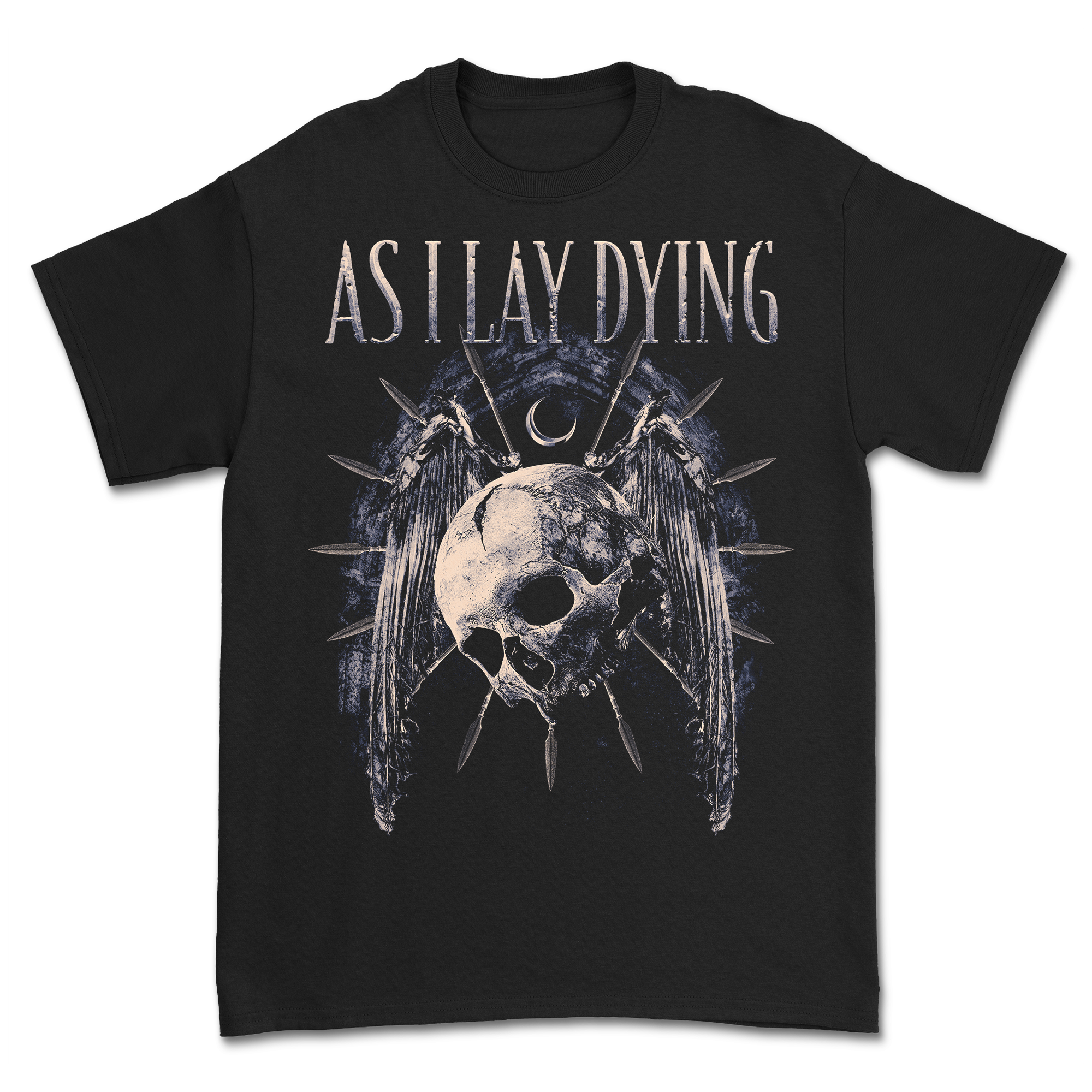 As I Lay Dying - Skull Wings T-Shirt Hoodie, Sweatshirt | CoreVibeTees.com