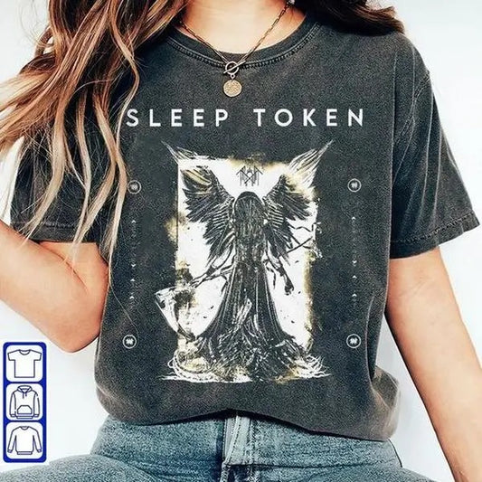 Sleep Token Angel Reaper Music Shirt , North America Tour 2024 Shirt, Sleep Token Concert T-Shirt, Sweatshirt, Hoodie SLT20255