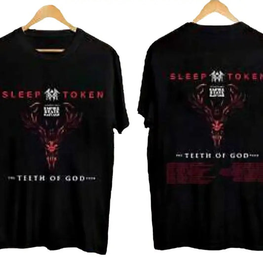 Sleep Token The Teeth Of God Tour 2024 Concert Music T-Shirt