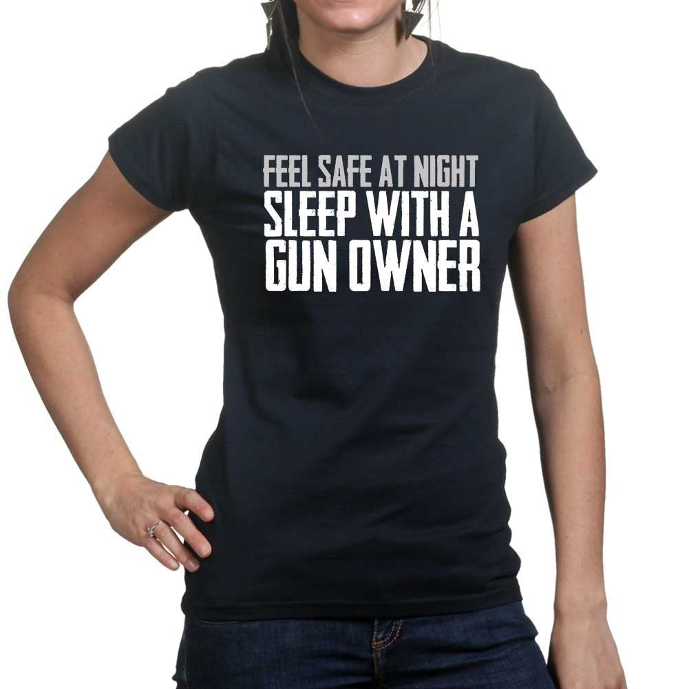 Ladies Sleep With A Gun Owner T-shirt Style001 Hoodie, Sweatshirt | CoreVibeTees.com (Image 1)