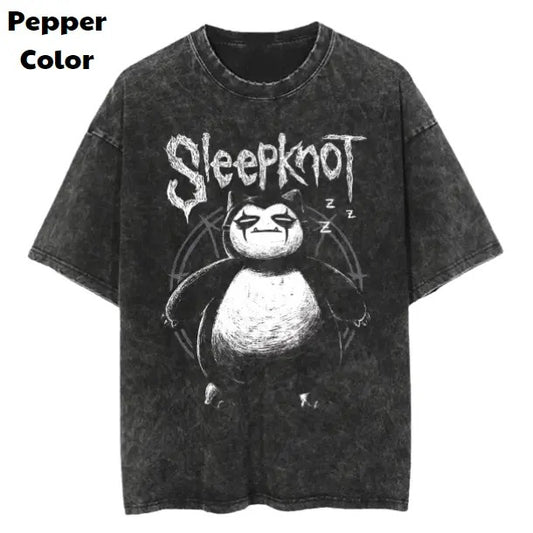 Sleepknot Vintage Tee, Snorlax T-Shirt, Pokemon Graphic Tees, Pokemon Shirt, Unisex Anime Shirt, Menswear Womenswear Streetwear