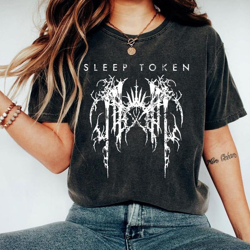 Sleeptokenn Music Tour 2025 Tshirt, Band Rock Shirt, Take Me Back To Edenn Shirt, Unisex Short Sleeve Tee, Graphic Round Neck Tee