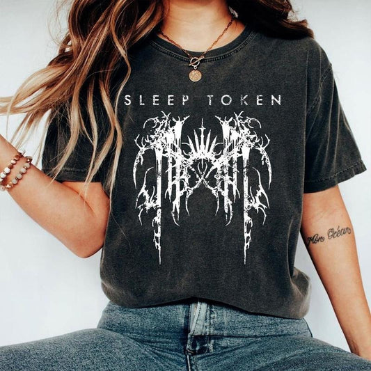 Sleeptokenn Music Tour 2025 Tshirt, Band Rock Shirt, Take Me Back To Edenn Shirt, Unisex Short Sleeve Tee, Graphic Round Neck Tee