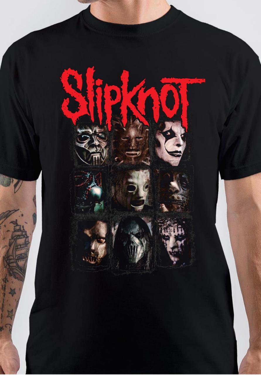 Slipknot Black T-Shirt Style004 Hoodie, Sweatshirt | CoreVibeTees.com