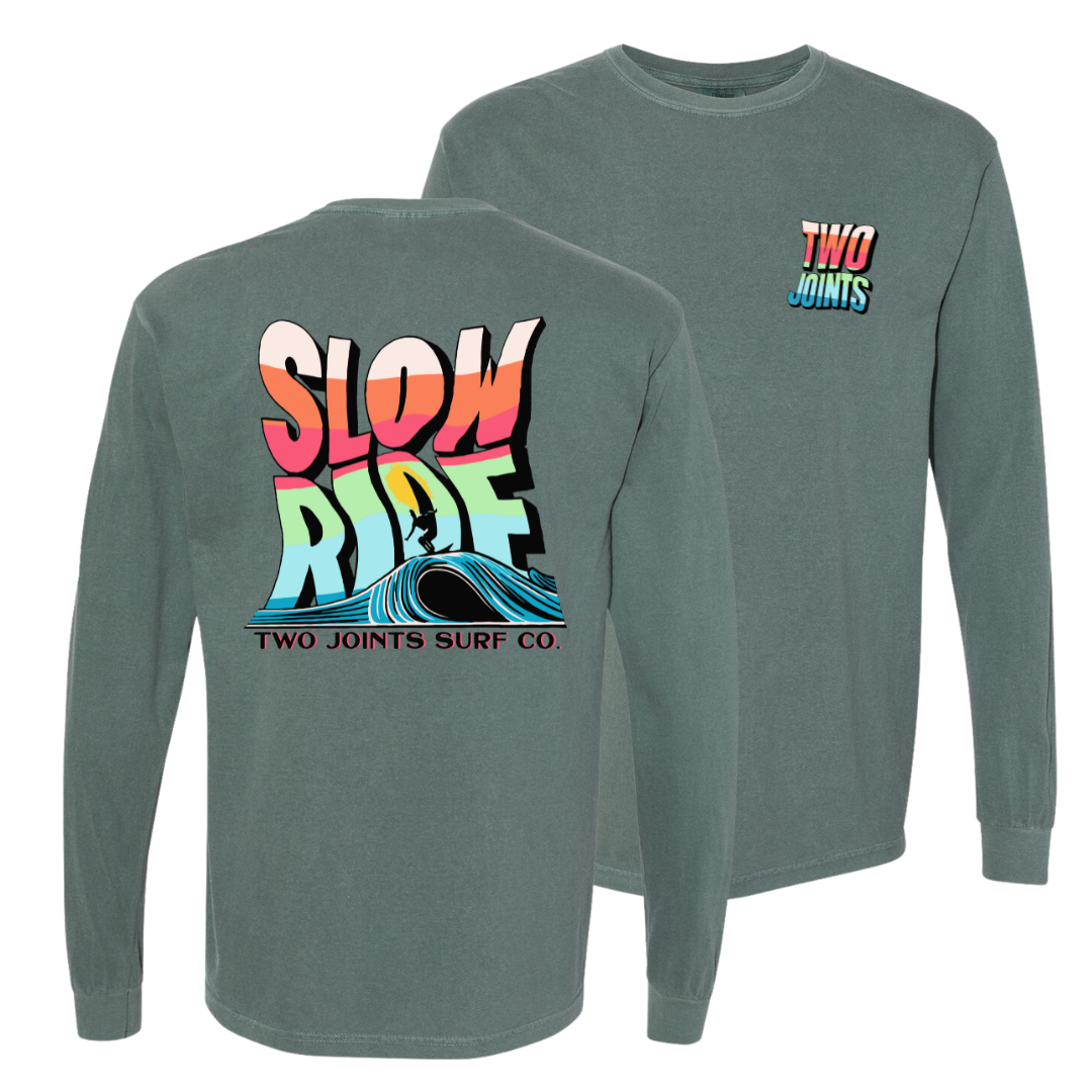 Slow Ride Long Sleeve Tee Hoodie, Sweatshirt | CoreVibeTees.com