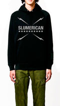 Slumerican Black Hoodie T-Shirts, Sweatshirt | CoreVibeTees.com