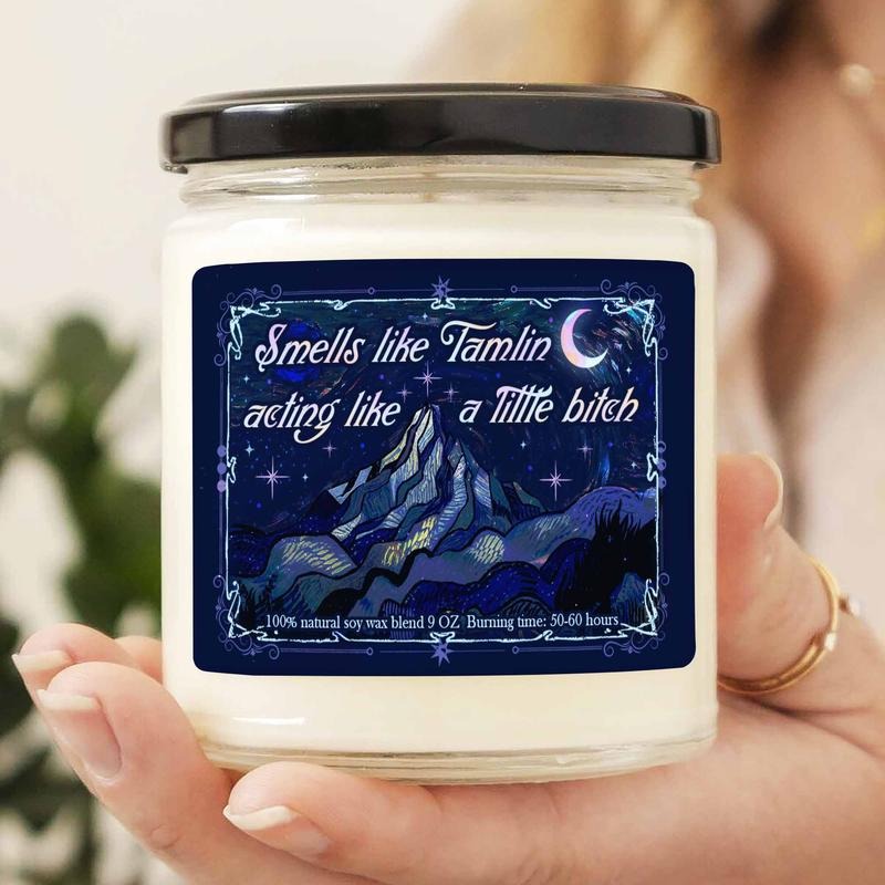 Smells Like Tamlin Acting Like a Little Bitch Candle ACOTAR Fan Gift, Acotar Book Lover Gift, Acotar Candle, Velaris Book Lover Candle