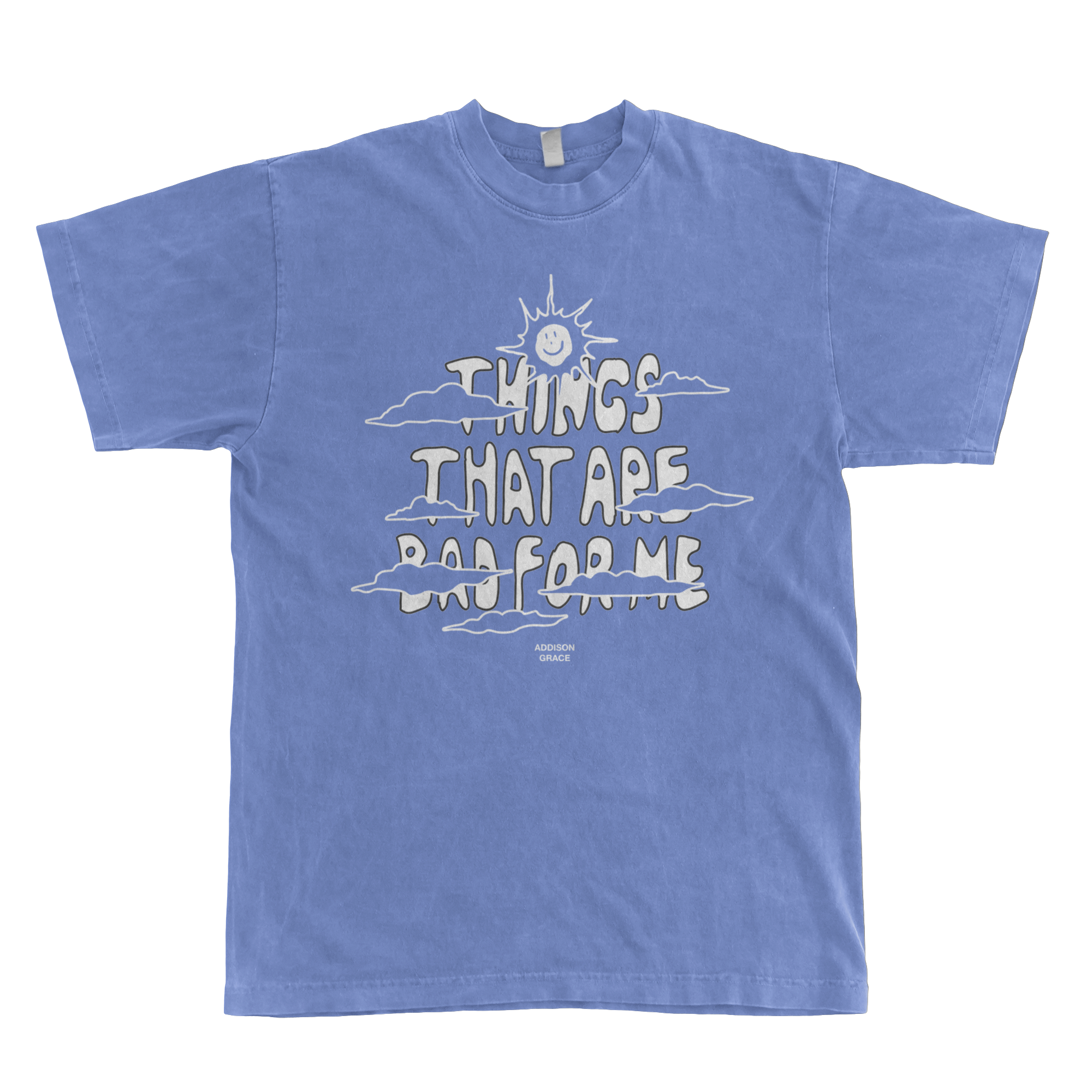 Addison Grace - Smiley Sun T-Shirt Hoodie, Sweatshirt | CoreVibeTees.com