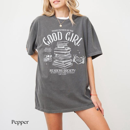 Smut Shirt Good Girl Book Club Enemies To Lovers Dark Romance STFUATTDLAGG Thick And Spicy Spicy Book Shirt Smut Lover Buy Me Books T Shirt