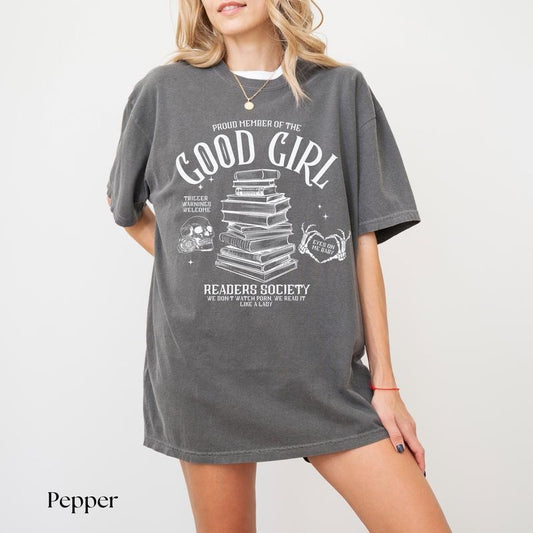 Smut T-Shirt, Good Girl Book Club Sweatshirt, Enemies To Lovers Hoodie, Dark Romance Merch, STFUATTDLAGG Tê, Thick And Spicy Book Sweater