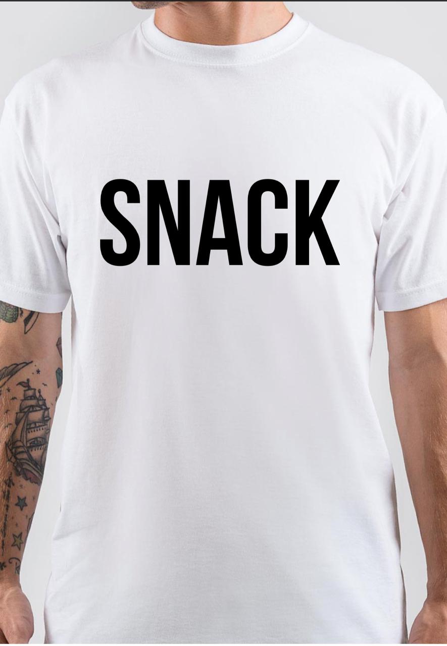 Snack White T-Shirt Hoodie, Sweatshirt | CoreVibeTees.com