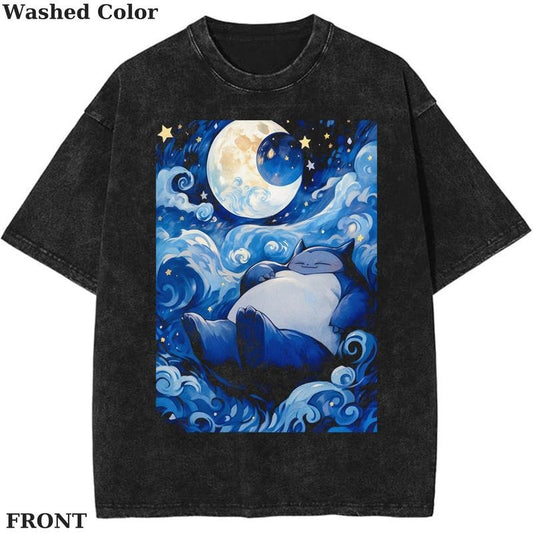 Snorlax Pokemon Painting Graphic Shirt, Pokemon T-Shirt, PKM Shirt, Anime Funny Shirt, Vintage Tee Menswear Womenswear Streetwear Cotton