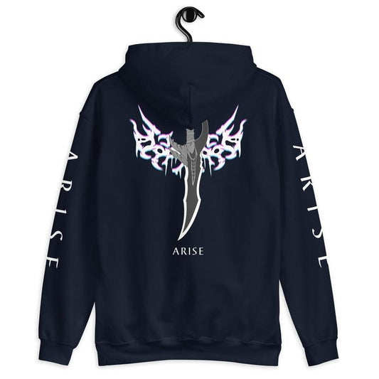Solo Leveling Double-Sided Hoodie - Statue of God Graphic Shirt - Anime shirt - Top Classic Menswear