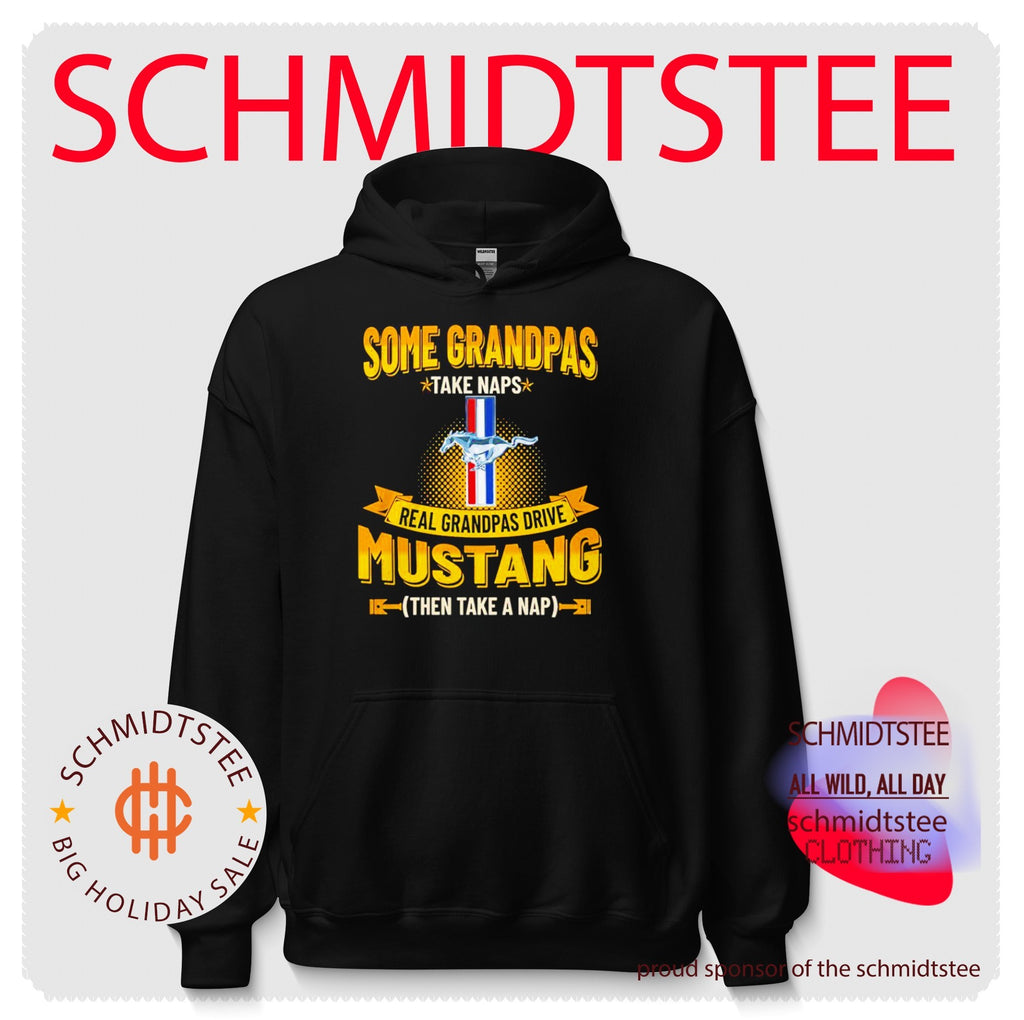 Some grandpas take naps real grandpas drive mustang then take a nap shirt