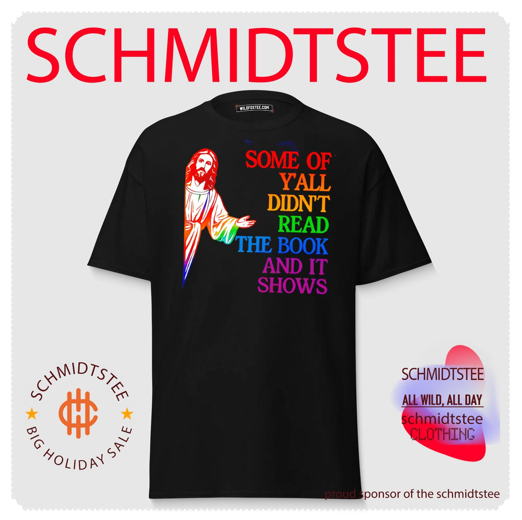 Some of y’all didn’t read the book and it shows Jesus illustration shirt