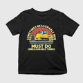Sometimes Reasonable Men Must Do Unreasonable Things T-Shirt