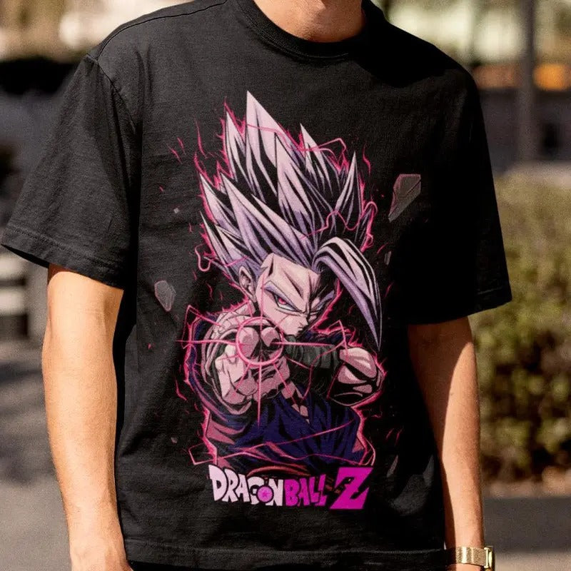 Son Goku, Vegeta, Trunks, and Beast Gohan T-Shirt - Dragon Ball Z Anime Tee Sweatshirt, Hoodie, Comfort Colors
