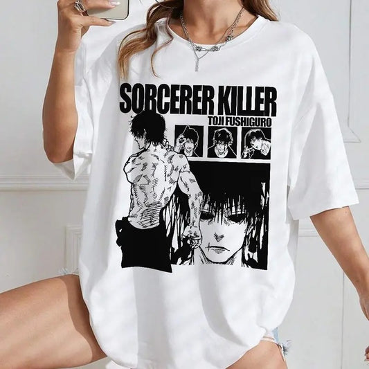 Sorcerer Killer Toji Fushiguro Tee Anime Character #Design Unique JJK Fan Favorite Sweatshirt, #Hoodie, Comfort Womenswear