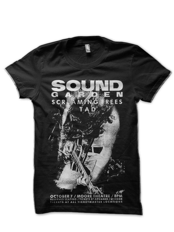 Soundgarden Black T-Shirt Style003 Hoodie, Sweatshirt | CoreVibeTees.com