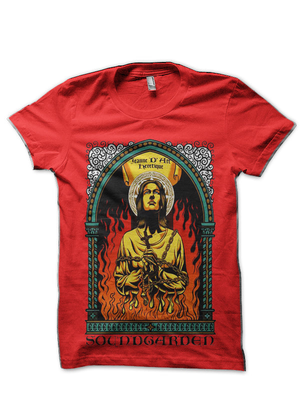 Soundgarden Red T-Shirt Hoodie, Sweatshirt | CoreVibeTees.com