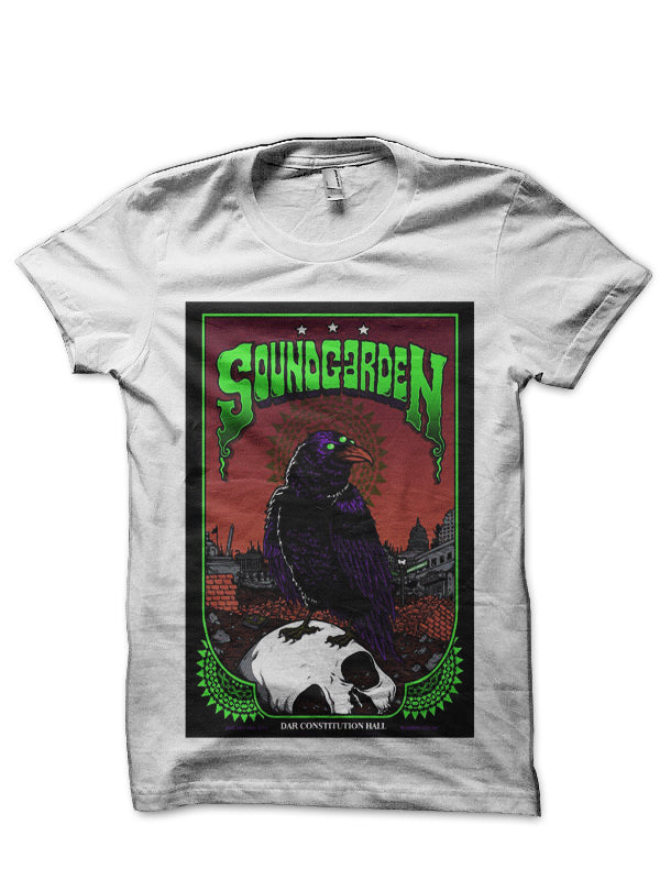 Soundgarden White T-Shirt Style006 Hoodie, Sweatshirt | CoreVibeTees.com