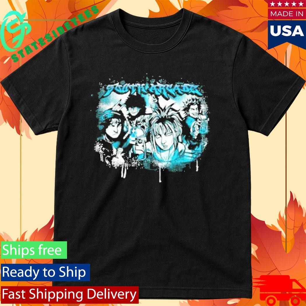 South Arcade Black Tour Tee Unisex T-shirt, Sweatshirt, Hoodie (1)