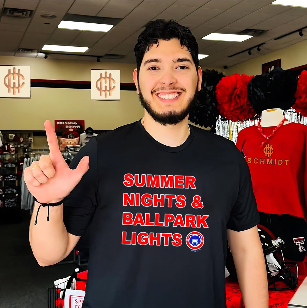 South Bend Cubs Summer Nights and Ballpark Lights shirt