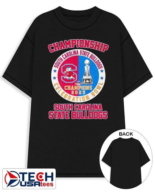 South Carolina State Bulldogs Celebration Bowl Champions 2025 logo shirt