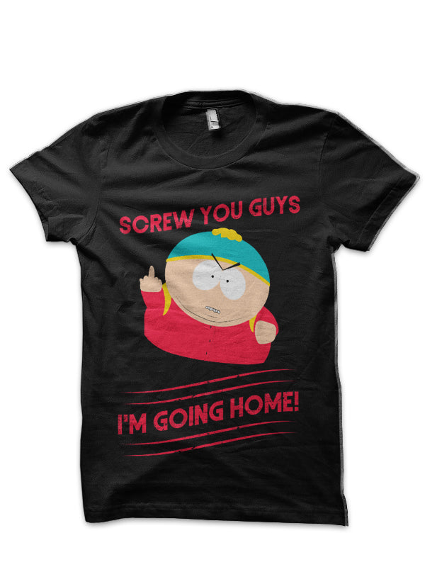 Cartman â€“ Screw you guys! T-Shirt Hoodie, Sweatshirt | CoreVibeTees.com