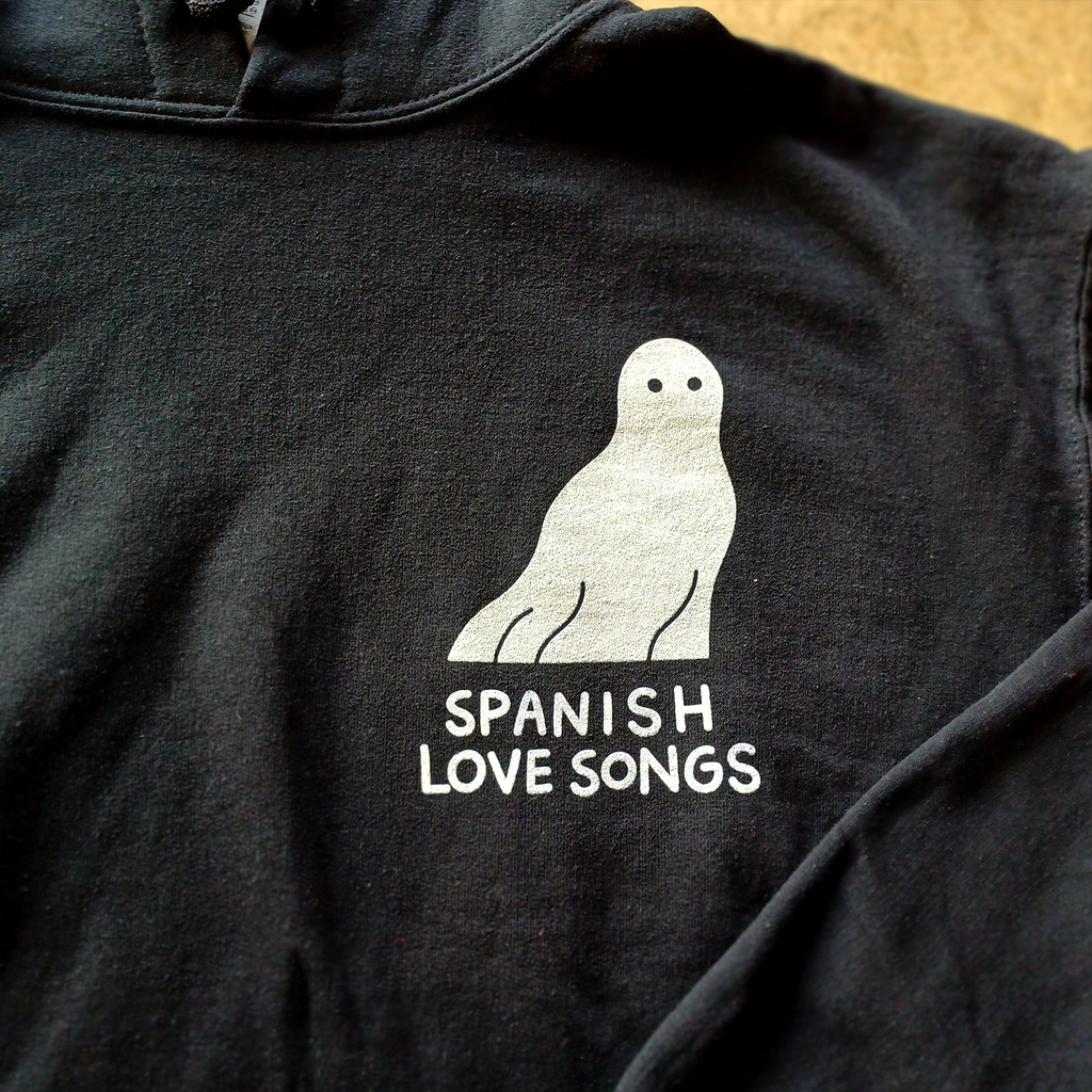Ghost Hoodie (Black) T-Shirts, Sweatshirt | CoreVibeTees.com (Image 3)