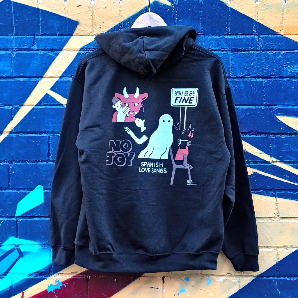 Ghost Hoodie (Black) T-Shirts, Sweatshirt | CoreVibeTees.com (Image 4)