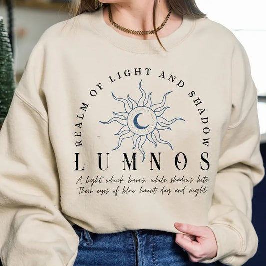 Spark Of The Everflame Sweatshirt, Kindreds Curse Saga Hoodie, Penn Cole Merch, Lumnos Diem Bellator Luther Corbois Unisex Soft Comfort Crewneck Pullover Long Sleeves Graphic Fabric Sweater