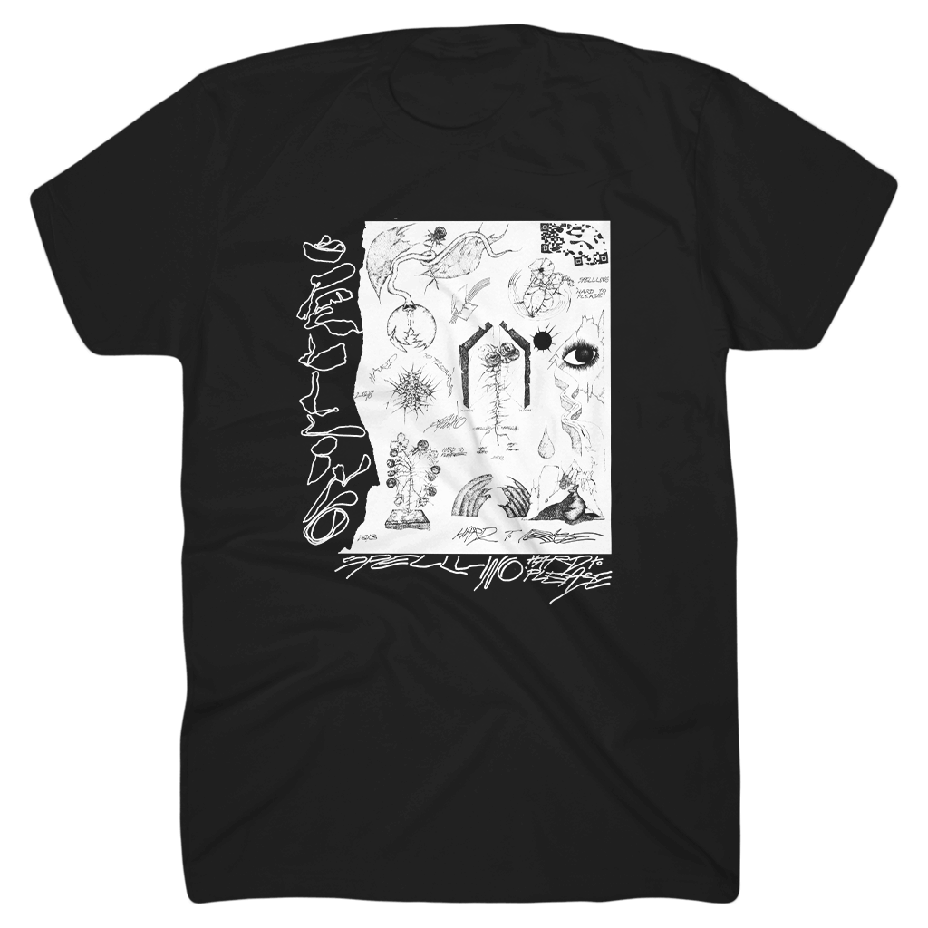 Hard to Please Black T-Shirt Hoodie, Sweatshirt | CoreVibeTees.com (Image 1)